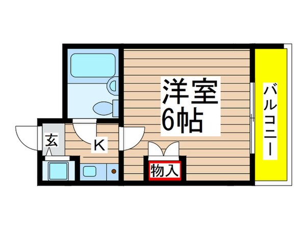 大和船橋マンションの物件間取画像